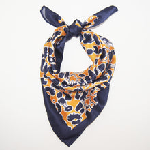 Load image into Gallery viewer, Orange Leopard Print Scarf
